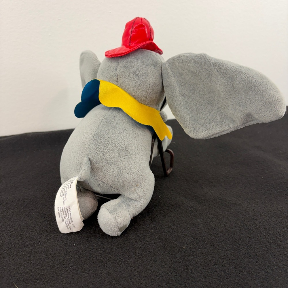 Disney 2019 Dumbo Live Action Plush Stuffed Animal With Fire Hat Just Play - Picture 3 of 10